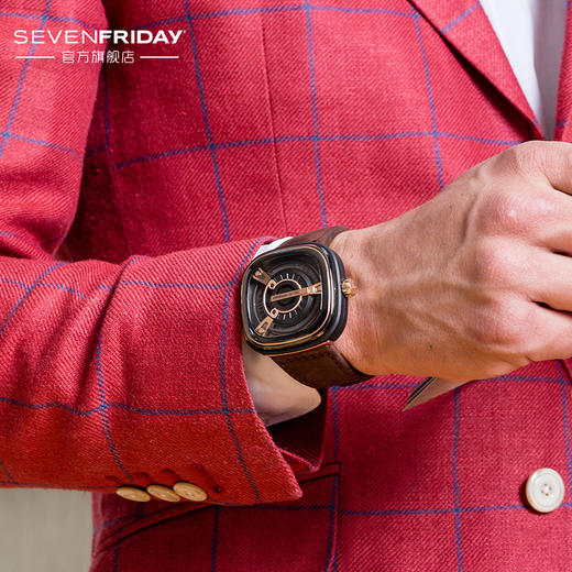 SevenFriday M系列皮带机械男表M2-02 商品图2