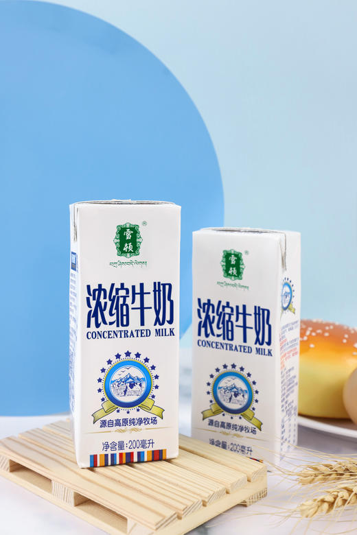 雪顿浓缩牛奶 调制乳 200ml*12/箱 商品图4