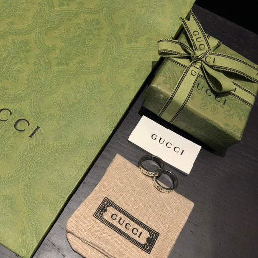 𝐆𝐮𝐜𝐜• Ghost纯银戒指4mm 商品图8