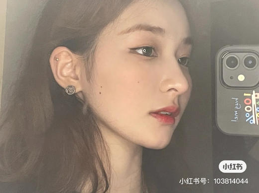 Gucci古驰  双G雕刻耳钉 商品图1