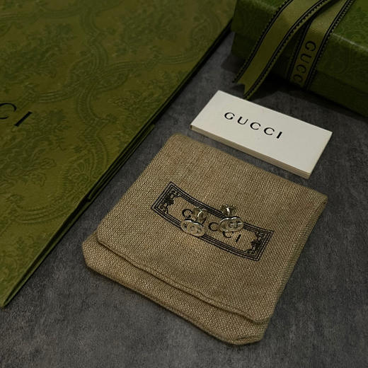 Gucci古驰   双G互扣耳钉 商品图6