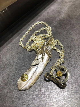 高桥Goro’s 白宇同款鹰爪羽毛