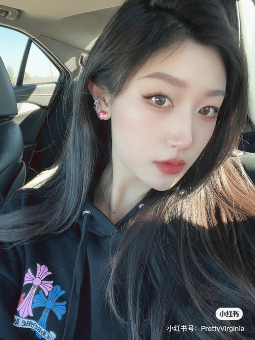 Gucci古驰   珐琅爱心耳钉 商品图1