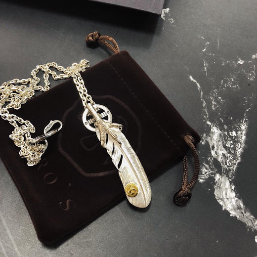 高桥Goro’s 真正的全手工制做 独家▫️
林俊杰同款羽毛项链 商品图3