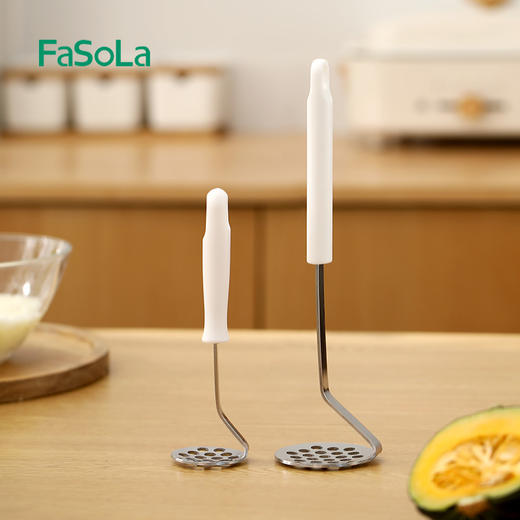 FaSoLa压泥器土豆泥婴儿辅食压碎捣碎器马铃薯水果捣压棒碾压家用 商品图4