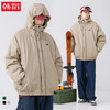 【春节不打烊】「三款配色！抗风保暖水洗棉」韩路日系男装 户外连帽棉服男冬季新款机能防风情侣款棉衣上衣 商品缩略图0