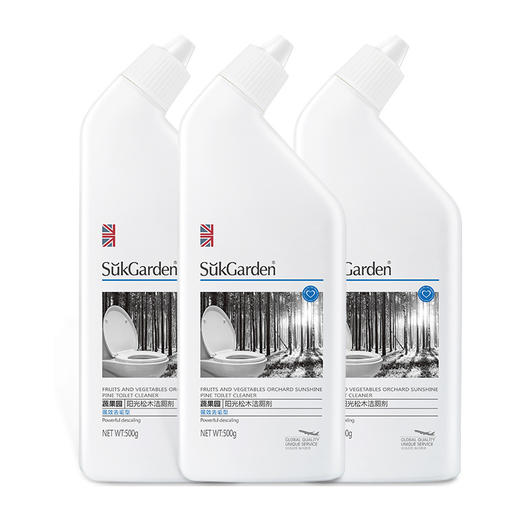【3瓶】蔬果园阳光松木洁厕剂促销装3瓶 去污垢除异味清香提亮洁厕灵 商品图4