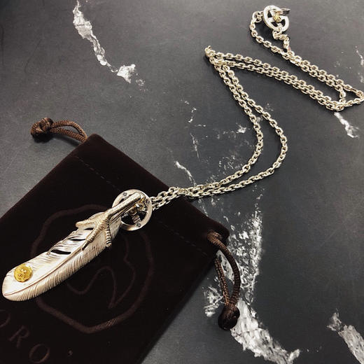 高桥Goro’s 真正的全手工制做 独家▫️
林俊杰同款羽毛项链 商品图0