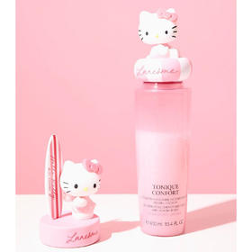 国内专柜 兰蔻hello kitty联名限量版两款随机发货Lancome/兰蔻清滢柔肤水400ML现货直发