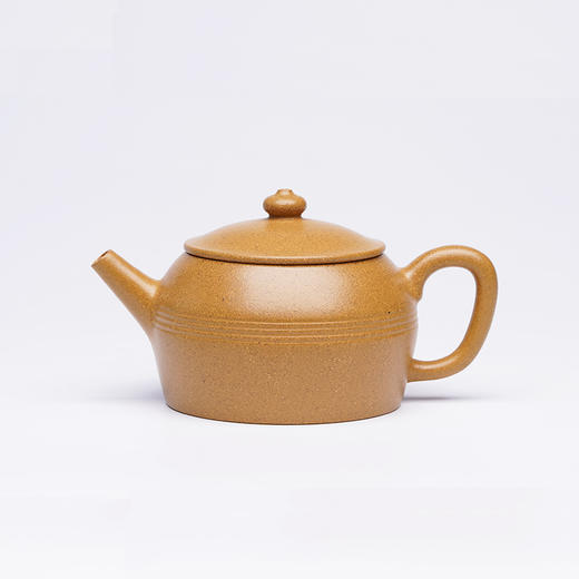 龙德堂陶艺 徐飞制 《毡音》原矿金砂段 260cc 库存请咨询客服 商品图4