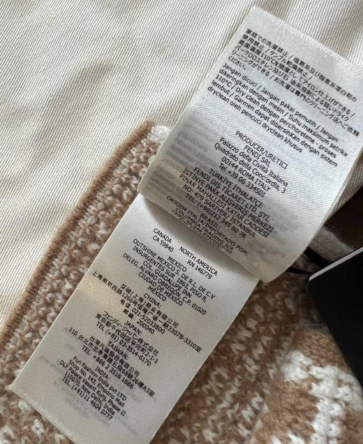 字母提花围巾。30*180 商品图12