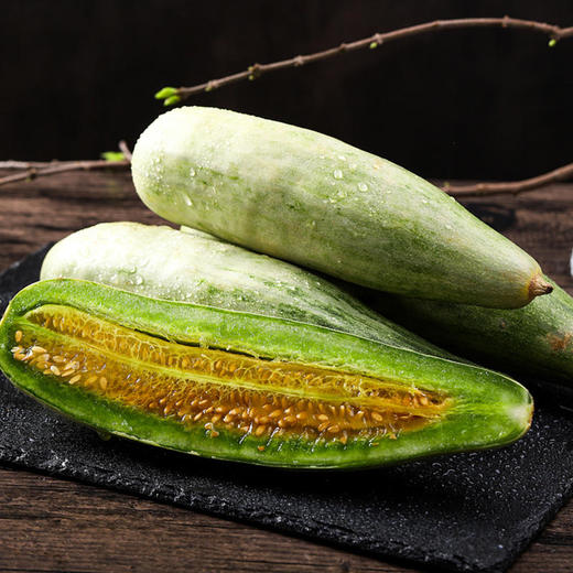 羊角蜜既有养眼的翠绿又有爽口的酥脆  一口下去真的可以爽到心窝里  真的是满口生香！！ 商品图5