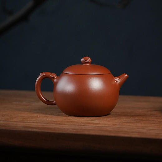 龙德堂陶艺 徐飞制 《桃撅》原矿底槽清 290cc 库存请咨询客服 商品图3