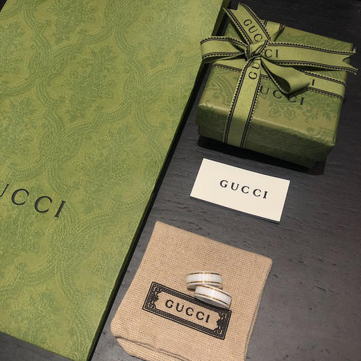 𝐠𝐮𝐜𝐜* Lcon 陶瓷戒指 商品图8