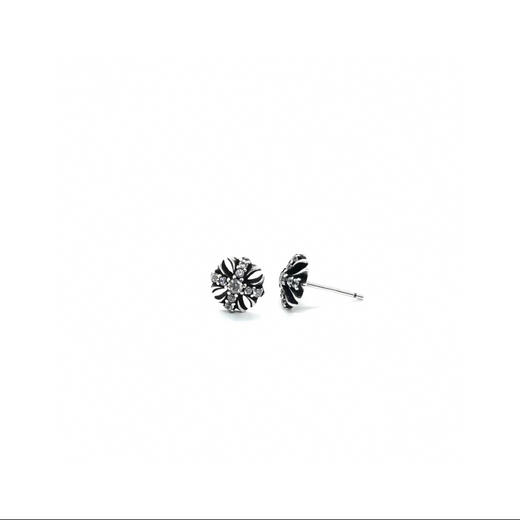 满钻十字花耳钉 商品图6