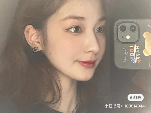 Gucci古驰  双G雕刻耳钉 商品图0