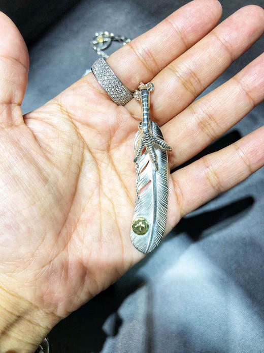 高桥Goro’s 白宇同款鹰爪羽毛 商品图7