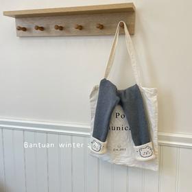 超百搭！【加绒加厚，刺绣超可爱】新款女童保暖打底裤，秋冬季外穿舒适柔软保暖裤