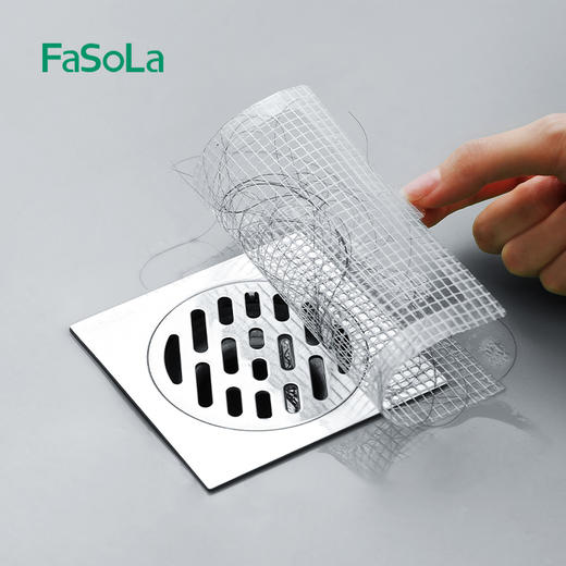 FaSoLa一次性地漏滤网防头发卫生间浴室拦毛发下水道过滤网地漏 商品图4