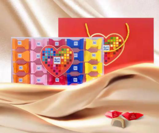 【中欧班列精选】德国瑞特滋巧克力 原装进口Ritter sport什锦夹心牛奶巧克力礼盒装160g/盒 商品图2