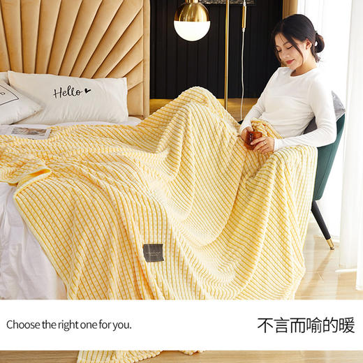 加厚撸毛感毛毯 商品图2
