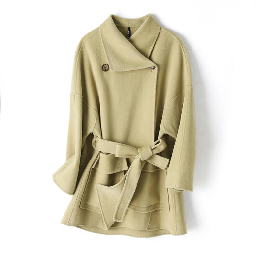 HR WA5501A9双面羊毛大衣时尚双面呢大衣 商品图4