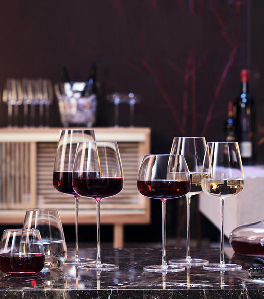 lsa Wine Culture 进口葡萄酒杯纯手工玻璃高脚家用大号红酒杯礼盒装 商品图3