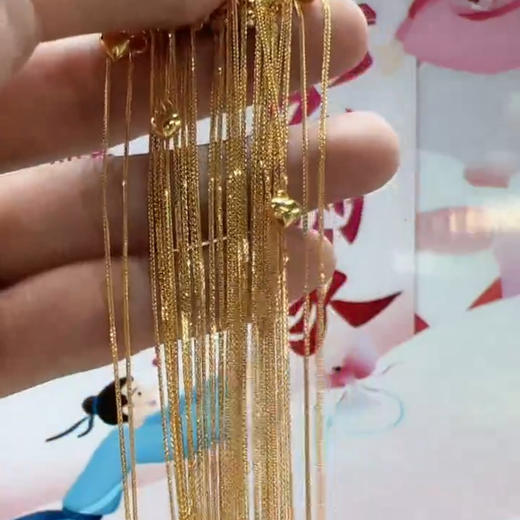 18K金可调节肖邦链 商品图0