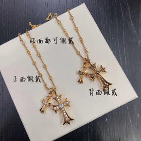 22K金zui热门的十字项链
