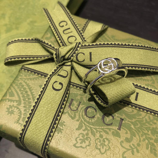 𝐆𝐮𝐜𝐜𝐢 太太美炸的双G戒指 绝美！！！ 商品图5