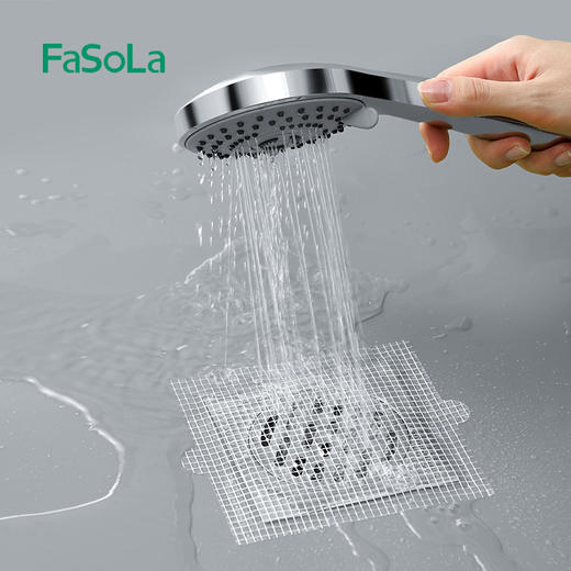 FaSoLa一次性地漏滤网防头发卫生间浴室拦毛发下水道过滤网地漏 商品图2