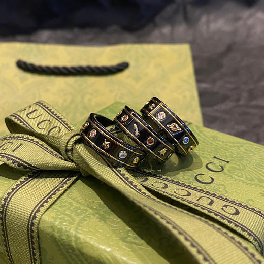 𝐆𝐮𝐜𝐜* Lcon 陶瓷戒指 商品图2