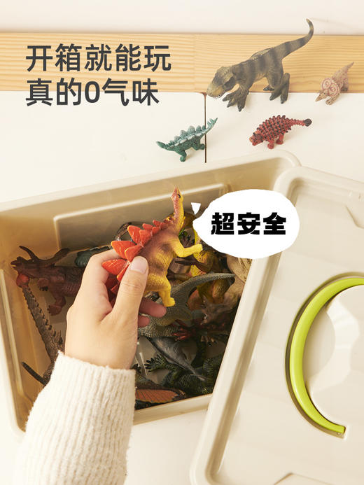 mideer弥鹿恐龙玩具侏罗纪仿真动物模型霸王龙翼龙套装儿童益智 商品图3