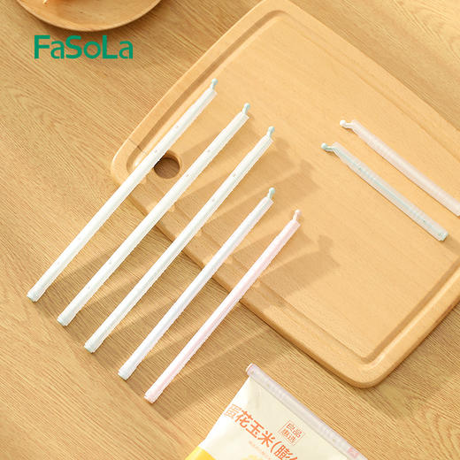 FaSoLa密封棒保鲜袋食品封口夹家用零食调料袋夹子防潮保鲜密封夹 商品图1
