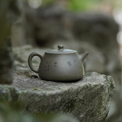 龙德堂陶艺 汤宣武制 《智井》原矿青段 240cc 库存请咨询客服 商品图1