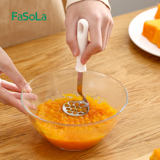 FaSoLa压泥器土豆泥婴儿辅食压碎捣碎器马铃薯水果捣压棒碾压家用 商品图1