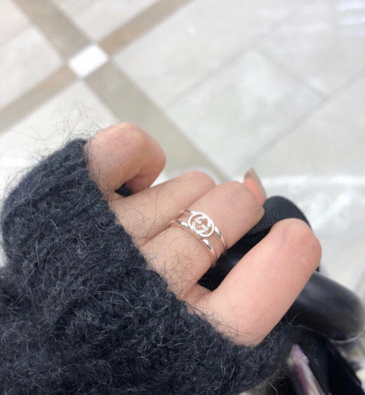 𝐆𝐮𝐜𝐜𝐢 太太美炸的双G戒指 绝美！！！ 商品图0