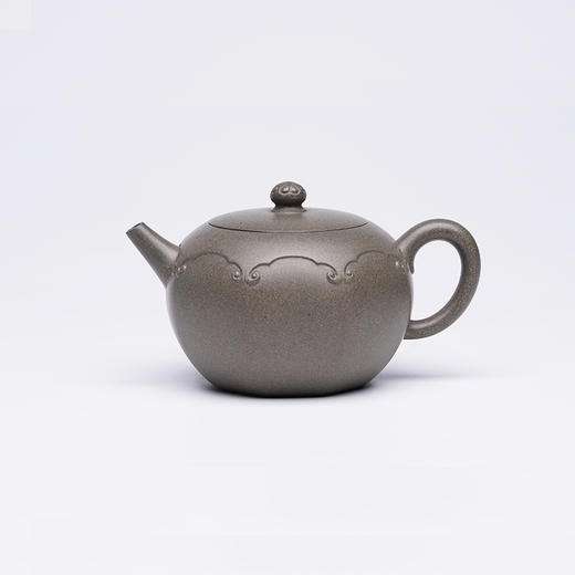 龙德堂陶艺 汤宣武制 《披褐怀玉》芭蕉青 270cc 库存请咨询客服 商品图4