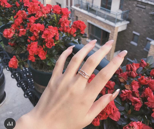𝐆𝐮𝐜𝐜𝐢 太太美炸的双G戒指 绝美！！！ 商品图1