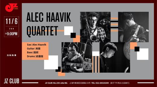 【JZ Club】11.6 Alec Haavik Quartet 商品图0