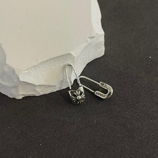 𝐂𝐡𝐫𝐨𝐦𝐞 𝐡𝐞𝐚𝐫𝐭𝐬克罗心  mini别针耳钉 商品图7