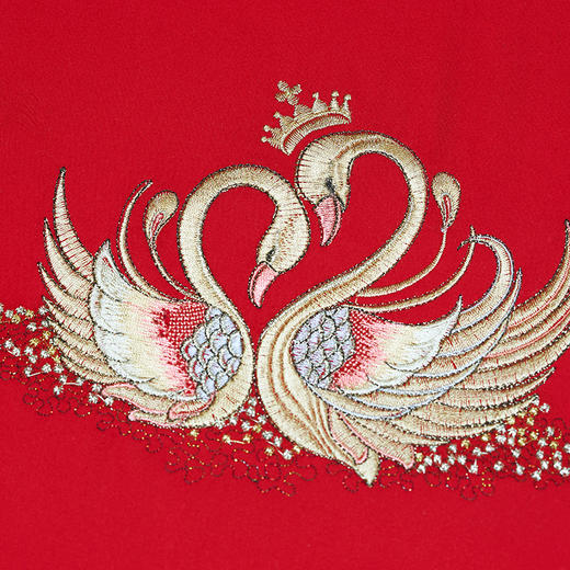 【6F】堂皇 盛世锦绣-四件套 赠高档被芯+高档枕芯（礼盒枕芯）+靠垫芯 商品图4