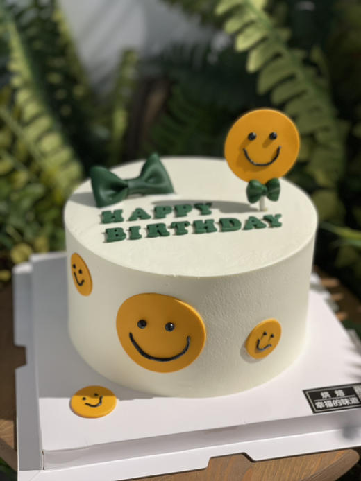 生日笑脸蛋糕，希望你每天都快乐，但今日份的快乐是生日 商品图3