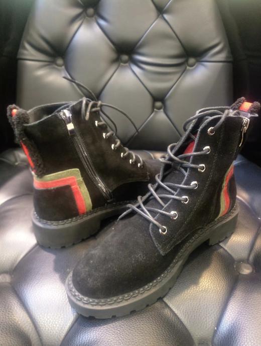 BA302时尚拼色马丁靴 商品图3