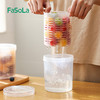 FaSoLa便携双层沥水水果杯厨房食物分类收纳保鲜杯带叉水果便当盒 商品缩略图4