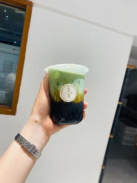 手熬黑糖珍珠抹茶鲜奶