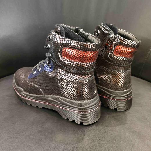 lfgj BB009英伦风休闲高帮运动厚底防滑马丁靴女棉鞋 商品图2