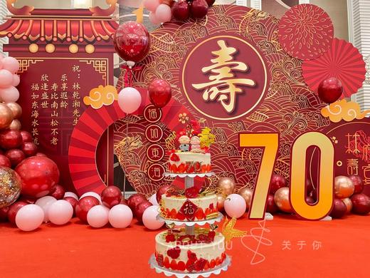 红色主题甜品台  具体私信 商品图1