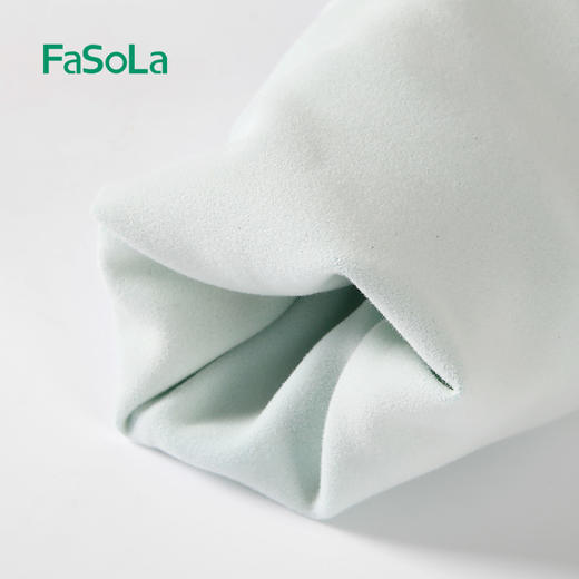 FaSoLa手套家务洗碗厨房耐用加长加绒冬季防水洗衣服家用冬天保暖 商品图2