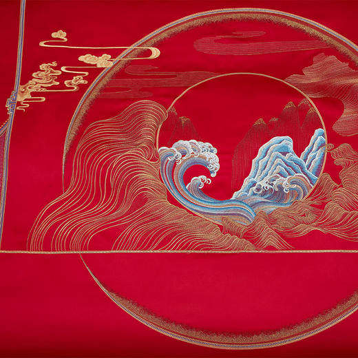 【6F】堂皇 海誓山盟-六件套 赠高档被芯+高档枕芯（礼盒枕芯）+靠垫芯 商品图2